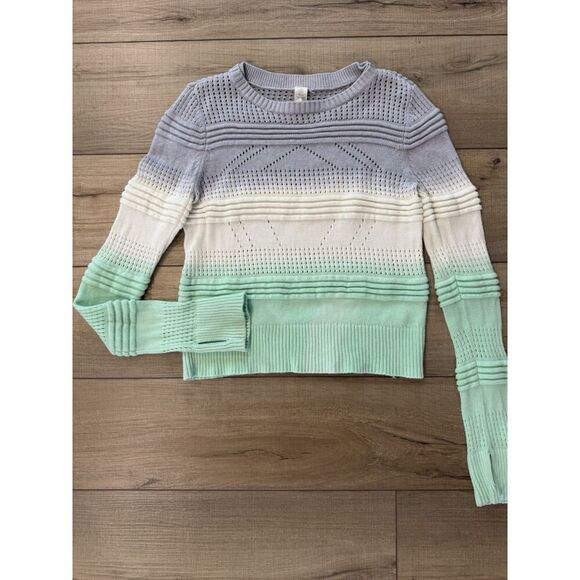 Ivivva Calm After Practice Sweater Size Girls 12 Multi-Color Lululemon Girls - Picture 1 of 2